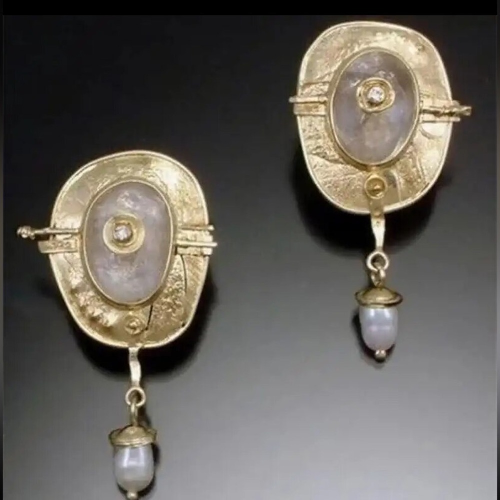48. NEW EAR HOOK EARRING Bride Wedding Jewelry